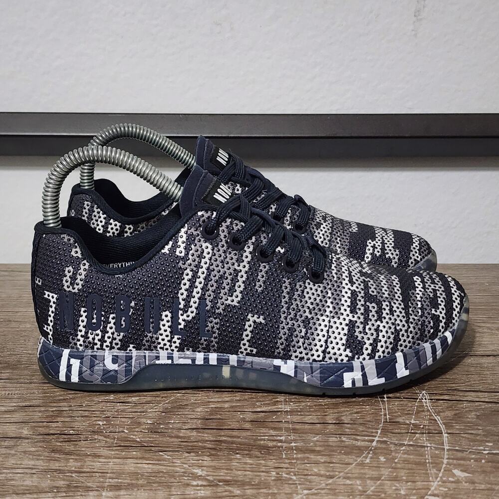 Nobull SuperFabric Trainer Women's Athletic Shoes Sneakers Size 6 Blue - Picture 3 of 9